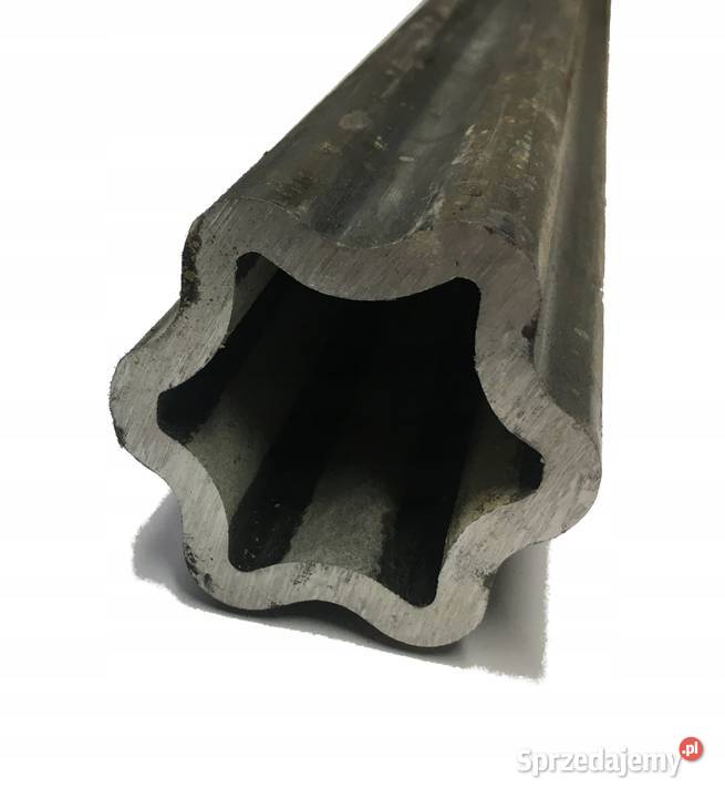 Rura wału WOM profilowana gwiazda 61x47x6mm 1m Kamionna