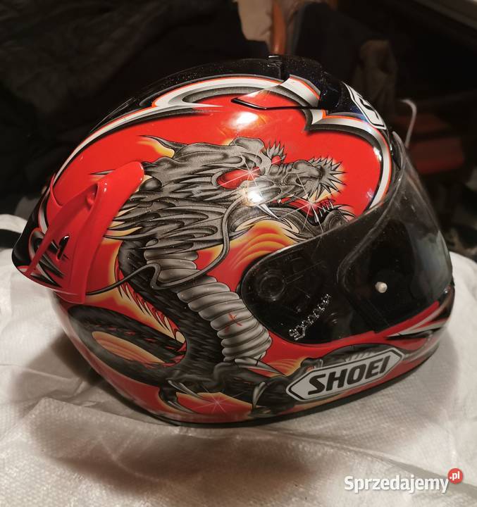 Kask motocyklowy TC1 Dragon Red Kiyonari Żyrardów