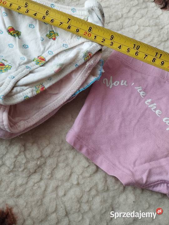 majtki dziewczęce rozmiar 110116 15 sztuk wielkopolskie