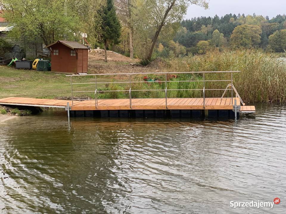 Aluminiowy pomost pływający lekki trwały Ostróda sprzedam