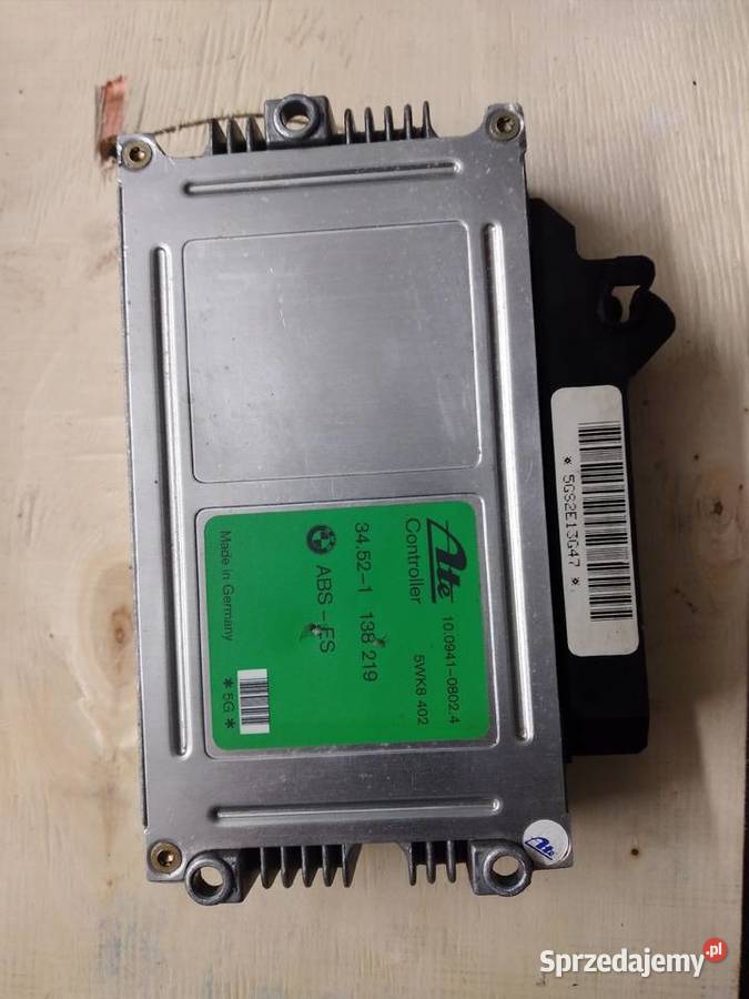 34521138219 STEROWNIK KOMPUTER ABS BMW E36 18 Mietków