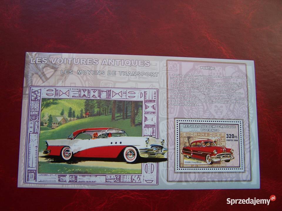 Kongo 2006 MNH Motoryzacja Stare Samochody Tychy