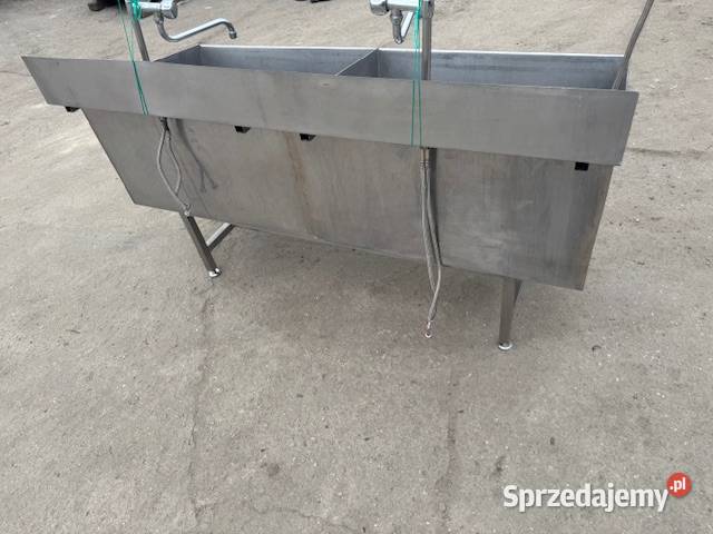 Basen gastronomiczny dwukomorowy głęboki z 2 Głogówko sprzedam