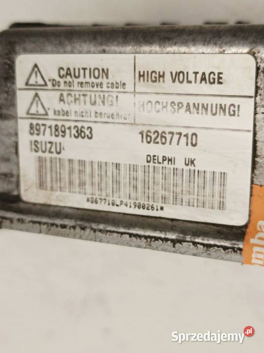 MODUŁ POMPY WTRYSKOWEJ 16267710 Opel Meriva I