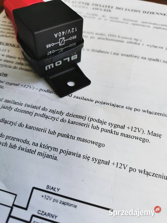 Automatyczny WŁĄCZNIK ŚWIATEŁ Do Jazdy Dziennej
