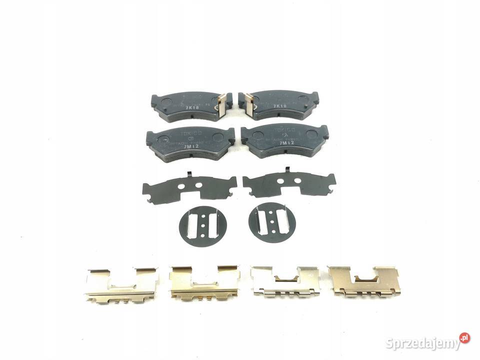 KLOCKI HAMULCOWE PRZÓD SUBARU JUSTY 8495 ORI ASO lubelskie