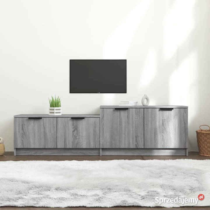 Szafka pod telewizor szary dąb sonoma 1585x36x45 Warszawa