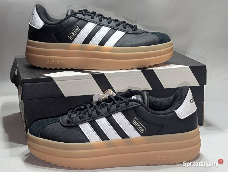 Nowe buty skórzane adidas 38 platforma