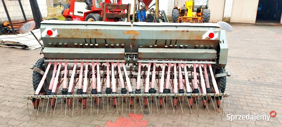 Siewnik Poznaniak 270 stan nowy typ grabki Skaryszew sprzedam