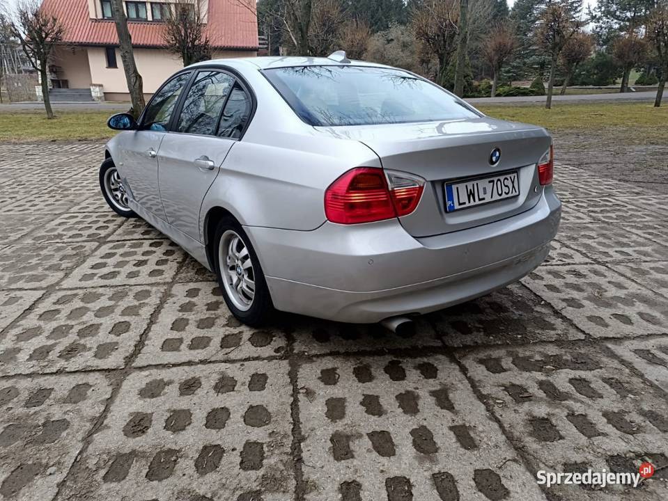 BMW seria 3 E90 320i Rok produkcji 2006 Lublin