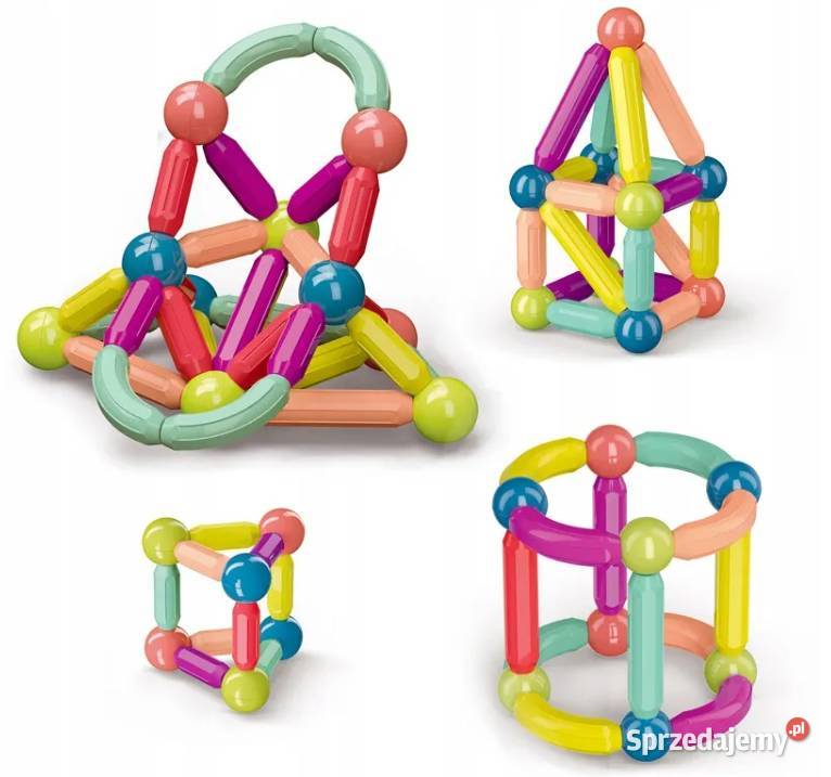 Klocki magnetyczne konstrukcyjne do układania Klocki Rzeszów