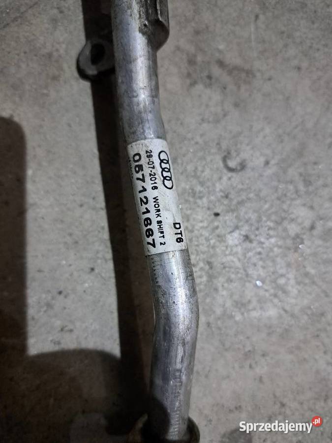 Rura wodna Q7 057121667 057121194D osobowe Wrocław sprzedam