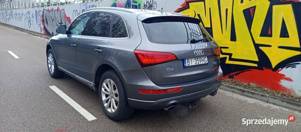 Audi Q5 20 benzyna ASR (kontrola trakcji) Białystok sprzedam