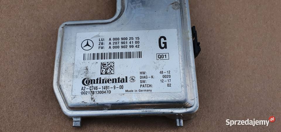 MERCEDES W166 W207 KAMERA SZYBY A2079014100 Pozostałe Pozostałe Trzciel