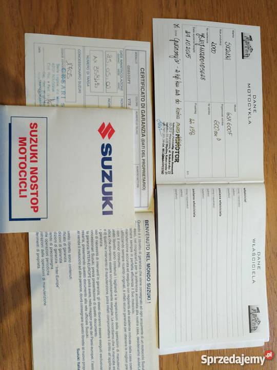 SUZUKI GSXF 600 Stan Oryginal Jajko GSX 600F Pruszków sprzedam