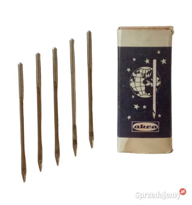 Igły maszynowe Akra 2 mm x 60 mm 100 sztuk Rzeszów sprzedam