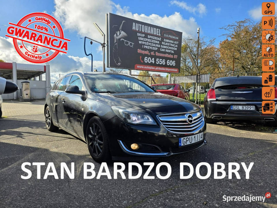 Opel Insignia 20 CDTI 163 LED 2x Alu Klima Navi czujnik martwego pola Insignia pomorskie Słupsk