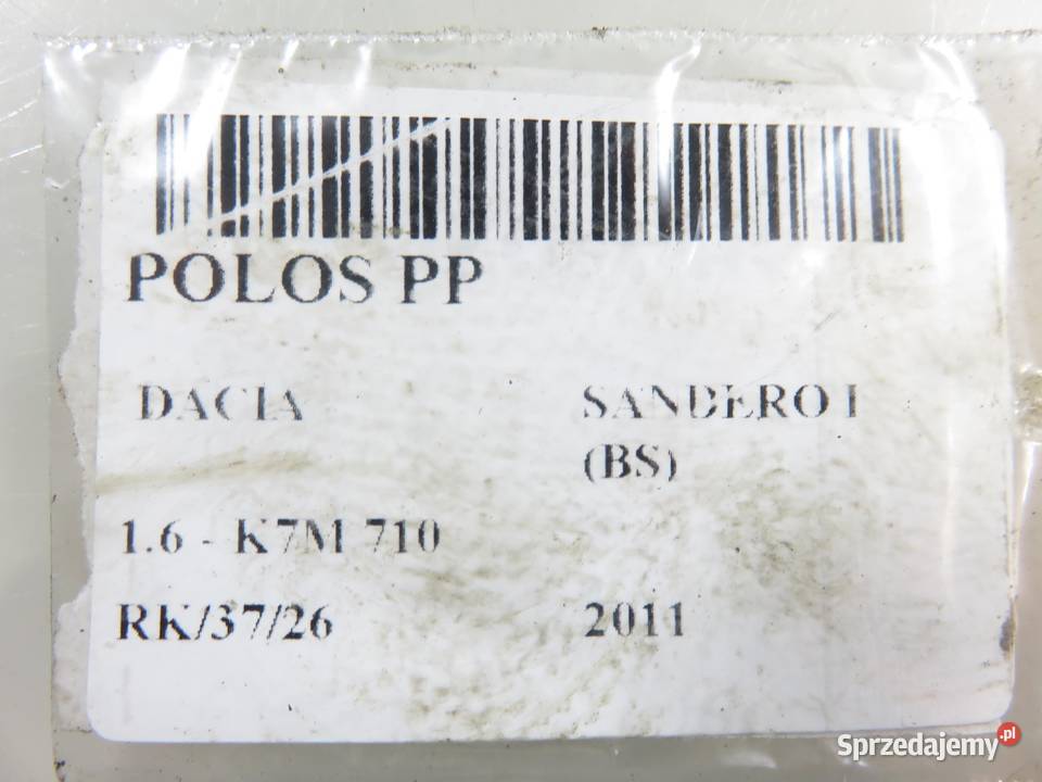 PÓŁOŚ PRAWA PRZEDNIA DACIA SANDERO I 16