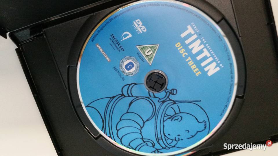 The Adventures Of TINTIN Disc 3 Disc 4 Puławy