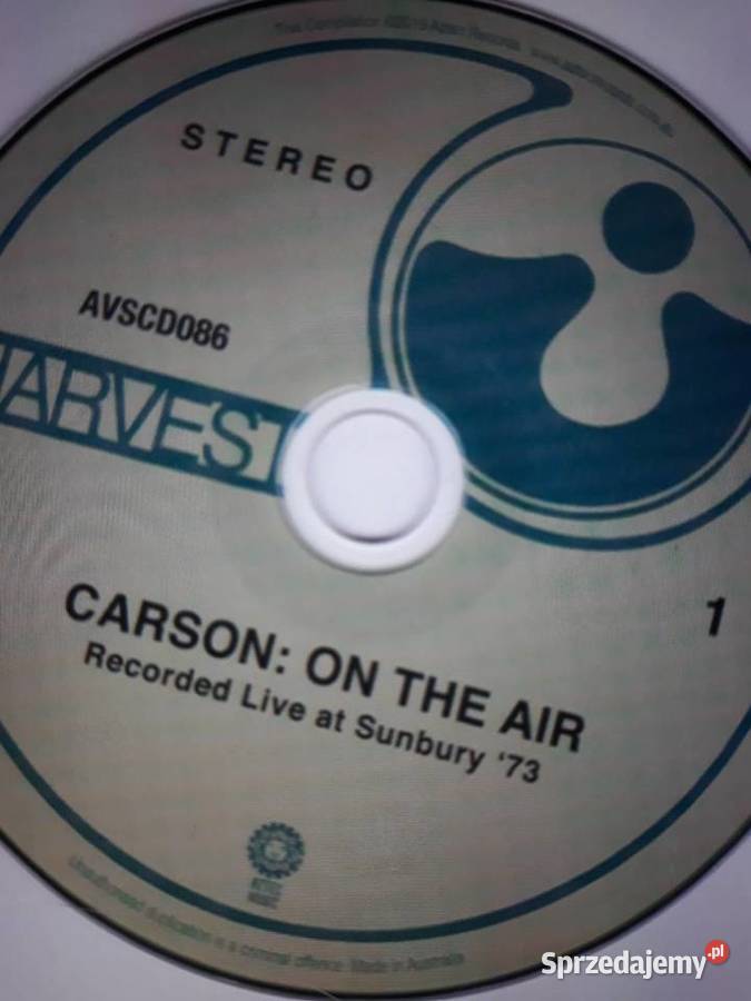 Archiwum blues rocka CARSON On The Air 1970 1973 Rzeszów