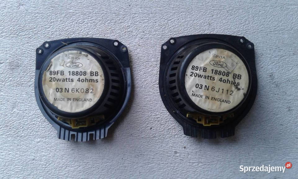 Ford sierra taunus granada scorpio głośniki Wyposażenie wnętrza