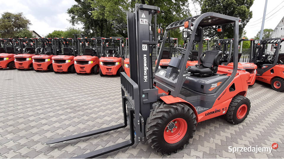 wózek widłowy terenowy Lonking LG25DT Terrain Kęty