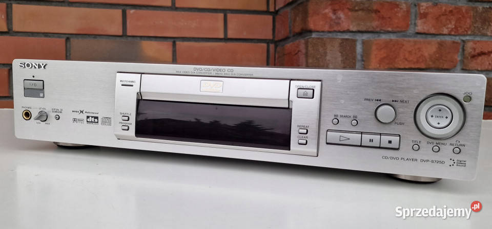 CD DVD odtwarzacz SONY DVP S725D 725 DVD CD Międzychód sprzedam