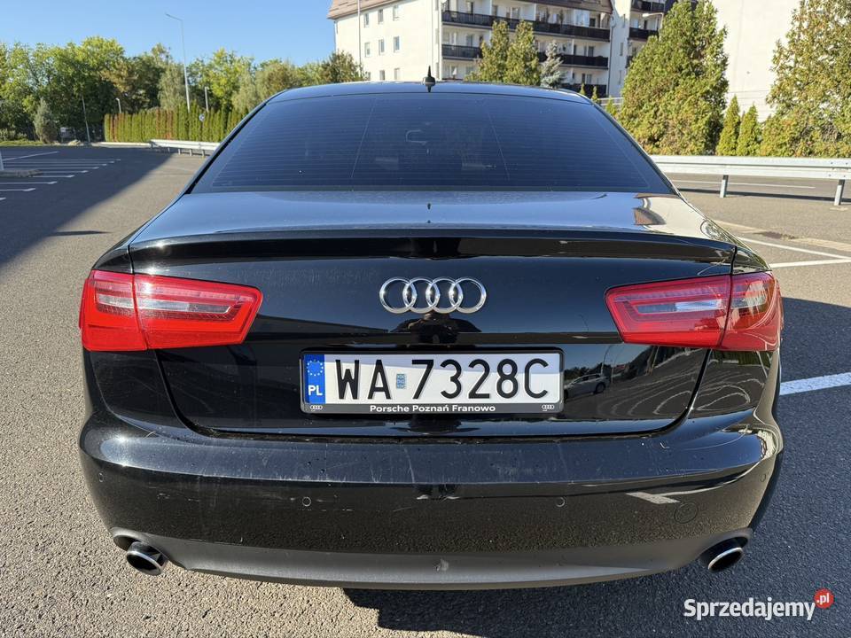 Audi A6 C7 Automat Skóry Super stan techniczny serwisowany w ASO mazowieckie Warszawa