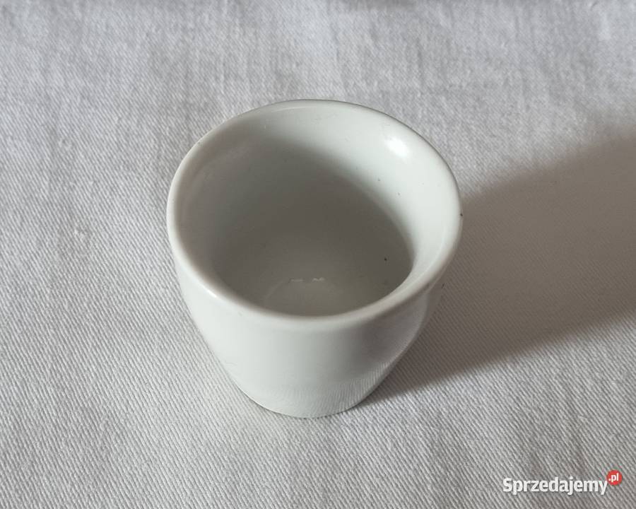 Stary kieliszek do jajka porcelana Bogucice