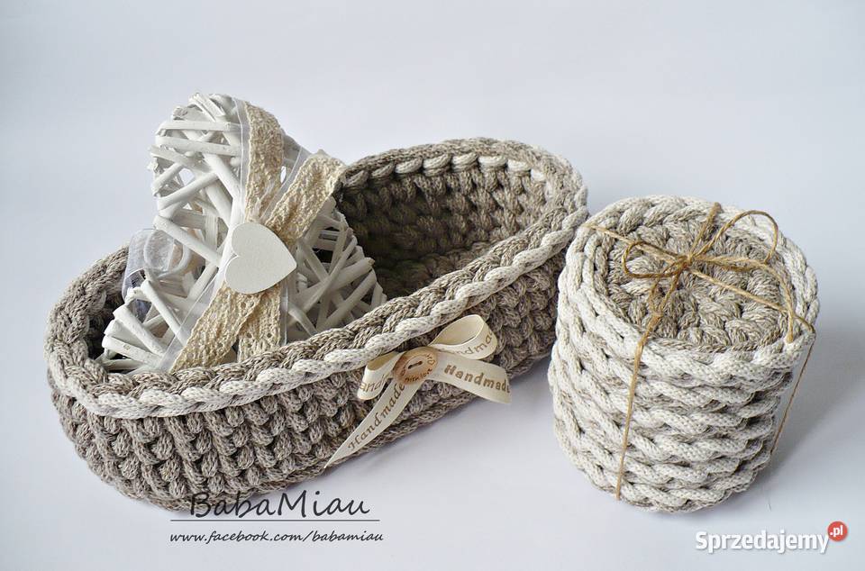 Koszyk na sztućce 6 podkładek Dekoracje i ozdoby Bydgoszcz