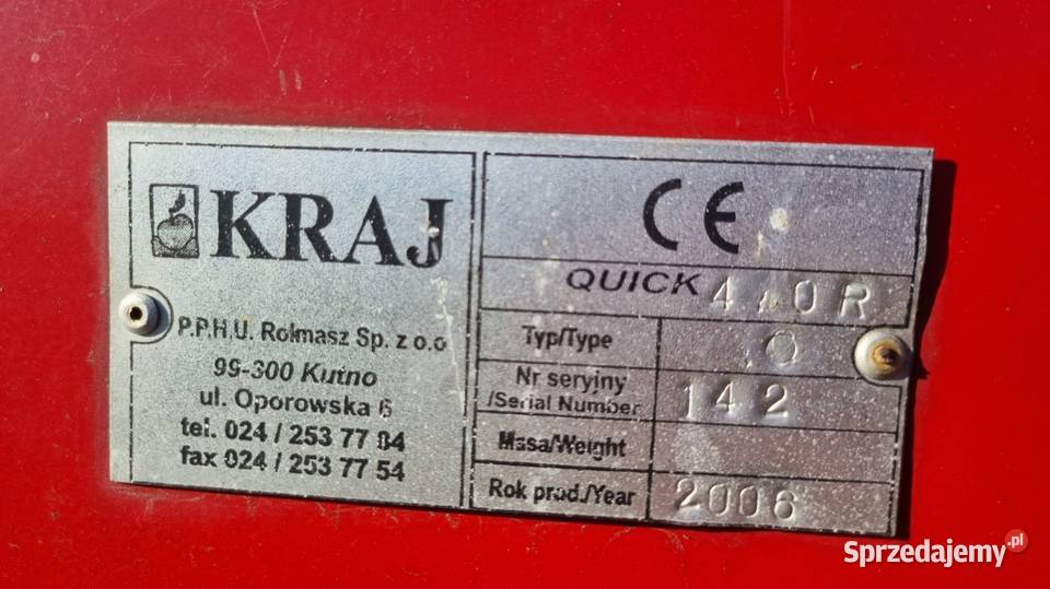 Agregat uprawowo siewny Unia quick ares