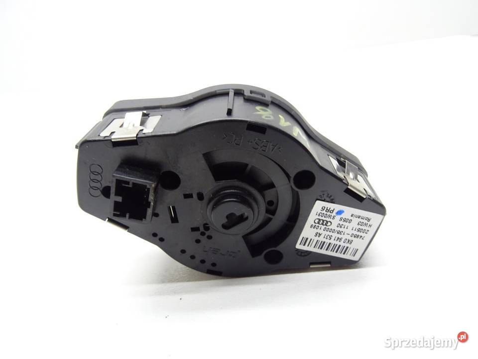 PANEL PRZEŁĄCZNIK WŁĄCZNIK ŚWIATEŁ 8K0941531AS małopolskie