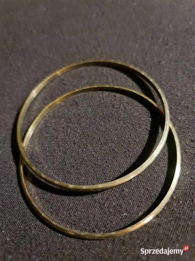 Bransolety w kolorze złoty perłowo i czarnym Katowice