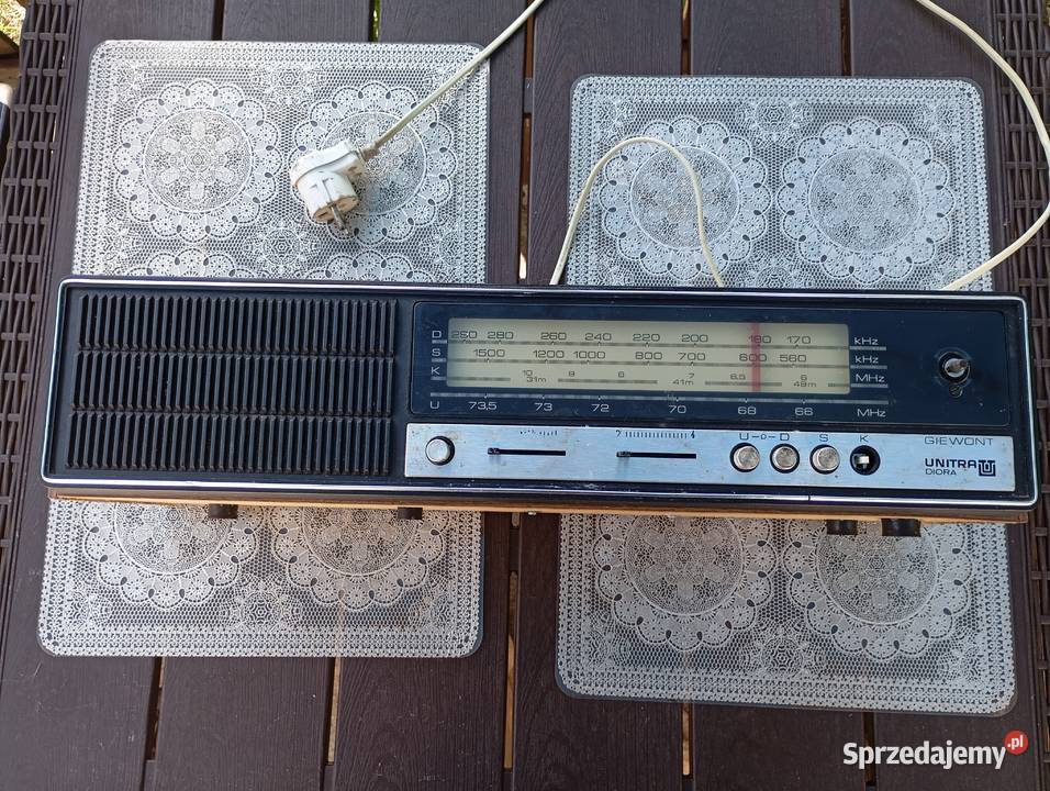 Radioodbiornik PRL Unitra Diora Giewont DMP413 Ciechocinek