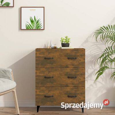 vidaXL Szafka przydymiony dąb 695x34x90 materiał Pozostałe Warszawa