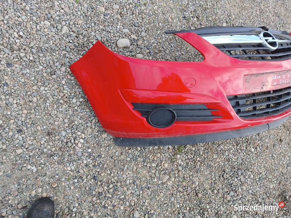 Zderzak przedni kompletny Opel Corsa D IV EU lak osobowe Zderzaki Radłów sprzedam
