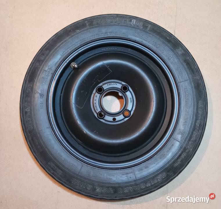 Dojazdówka Peugeot 205 85 14 4x108 651 et10 Koła dojazdowe Wrocław