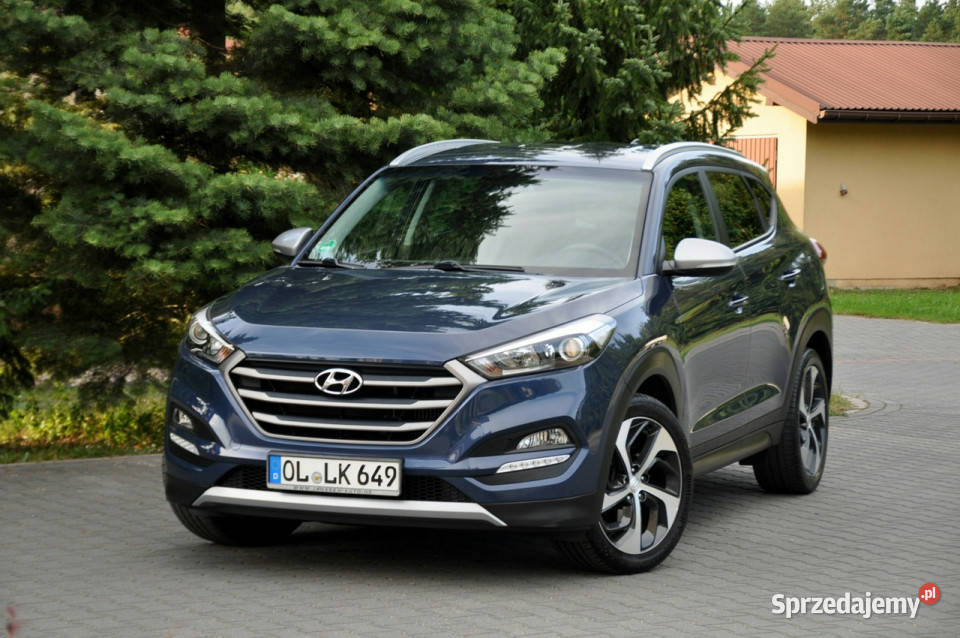 Hyundai Tucson 16T177LedNaviKameraRelingWelurI aluminiowe felgi Ostrów Mazowiecka