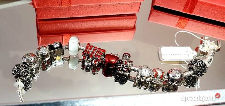 BRANSOLETKA MODUŁOWA Z KORALIKAMI MIKOŁAJ MURANO Bransoletki sprzedam