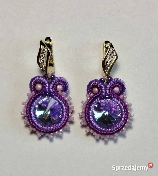 MINI FIOLETKI ze Swarovskim SUTASZ