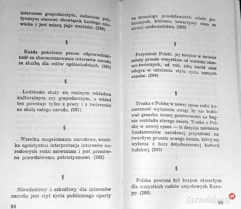 Myśli Bolesław Piasecki twarda z obwolutą Chełm