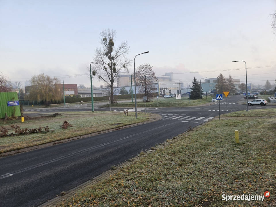 Teren utwardzony skrzyżowaniu Metalowa Fabryczna Wynajem Tychy sprzedam