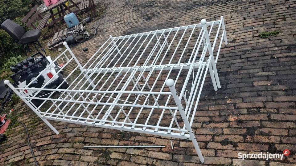 Łóżko metalowe rozkładane Książ Wielkopolski