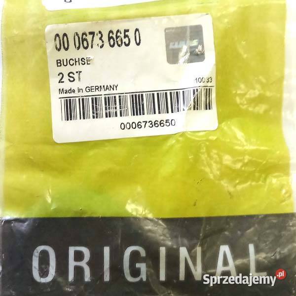 0006736650 Tuleja 30x34x6 oryginalna Claas sprzedam