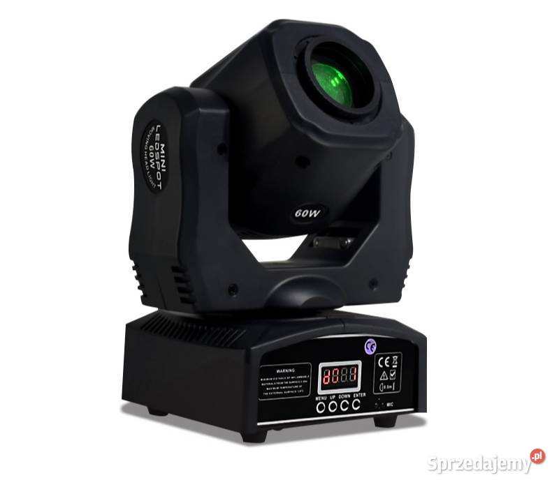 Ruchoma głowa 60 w mini LED spot 60 Wat sprzęt lubelskie