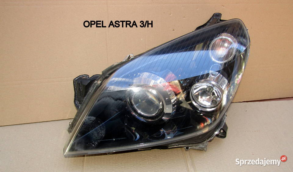 LAMPA PRZEDNIA LEWA OPEL ASTRA H KSENON Motoryzacja Mysłaków