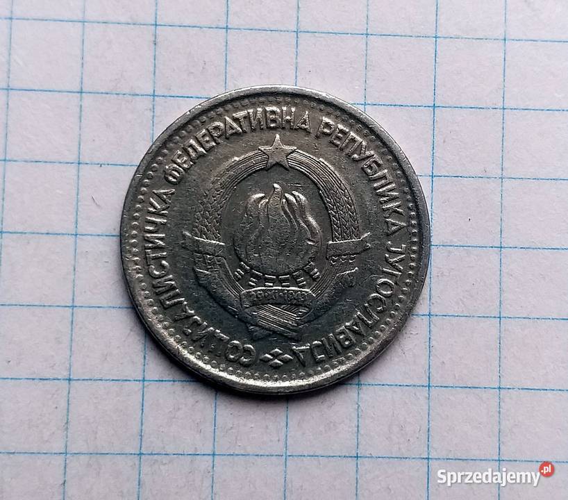1 DINAR 1965 JUGOSŁAWIA Numizmatyka Piszczac sprzedam