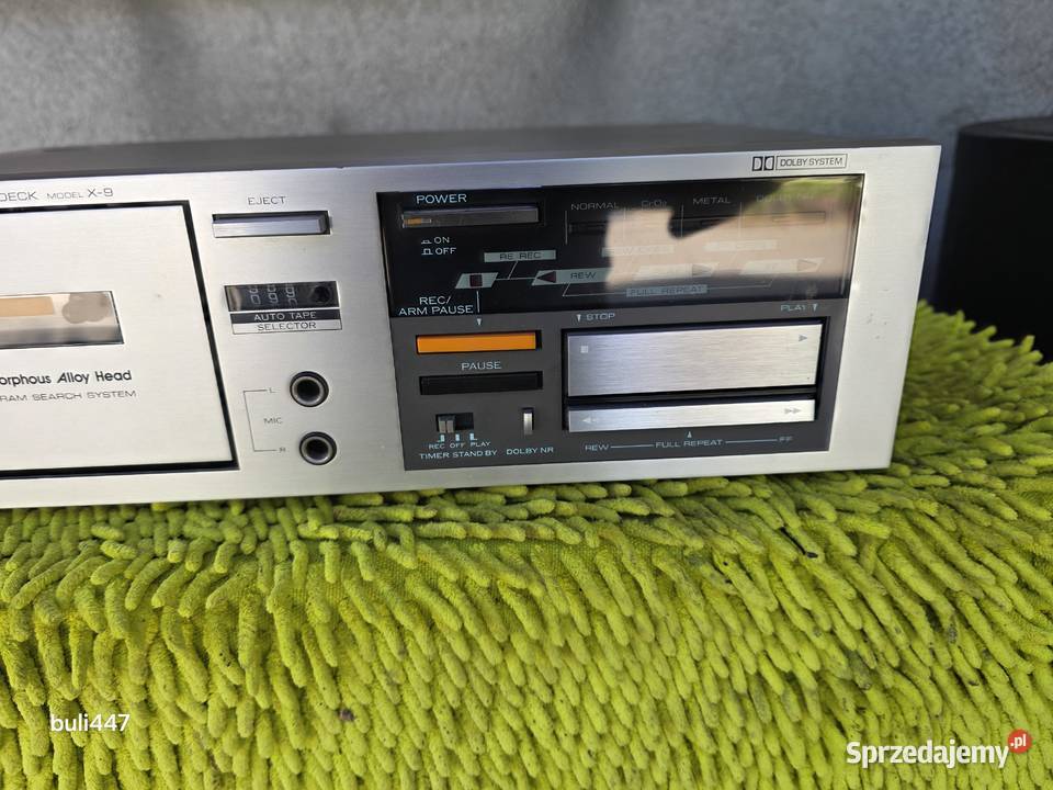 deck kenwood x9 śląskie Chełm Śląski sprzedam