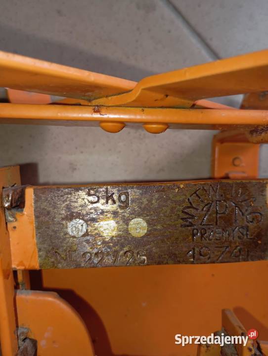 Waga z roku 1974 ZPT Przemyśl lubelskie Niemce