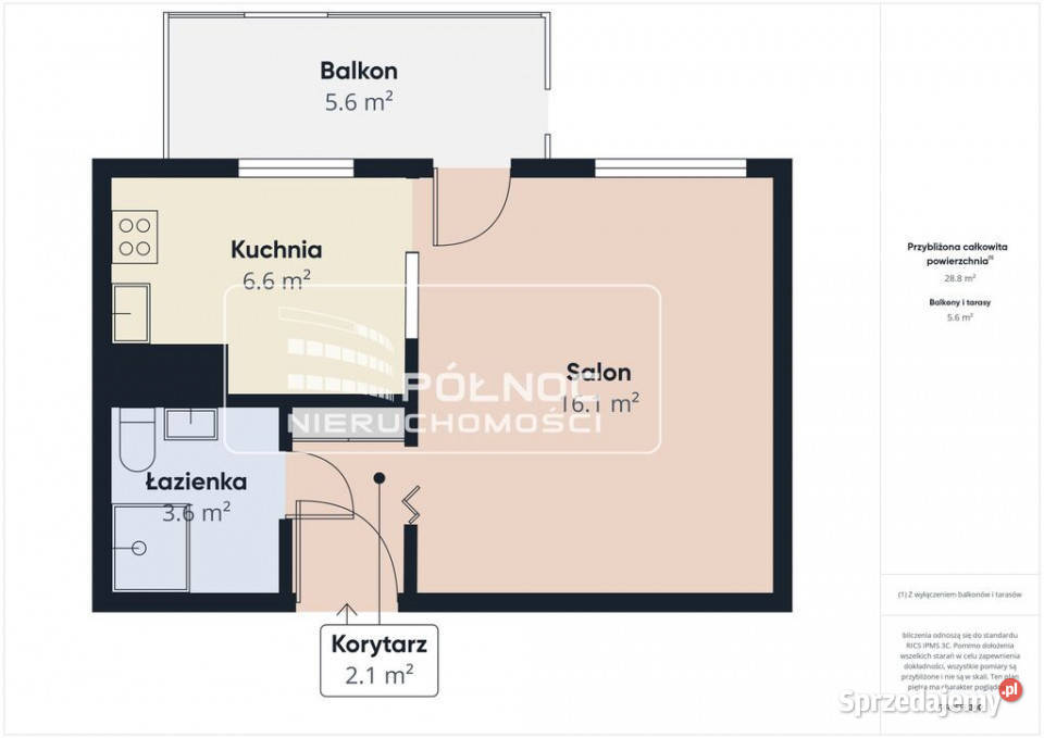 Kawalerka Suwałki 2 piętro CENTRUM